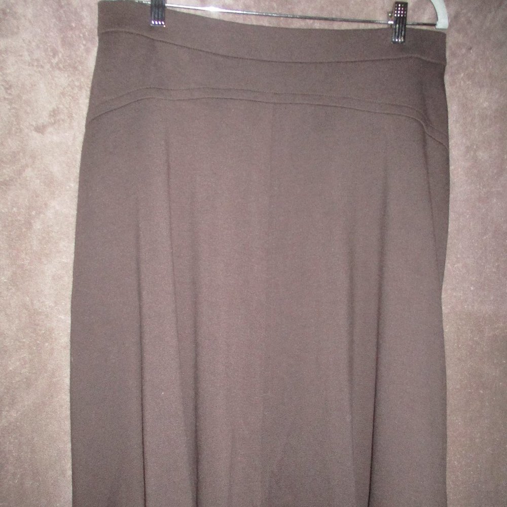 Dark brown Flare Skirt by Counterparts Size 14